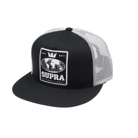 Supra Accessories INTERNATIONS TRUCKER Black/Grey Hats | CA-20362